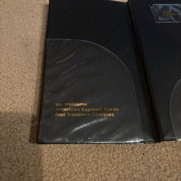 American Express Restaurant Guest Check Folder - Picture 6 of 7